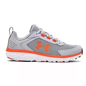 Under Armour Assert 9 Grade School Kids' Running Shoes Grey